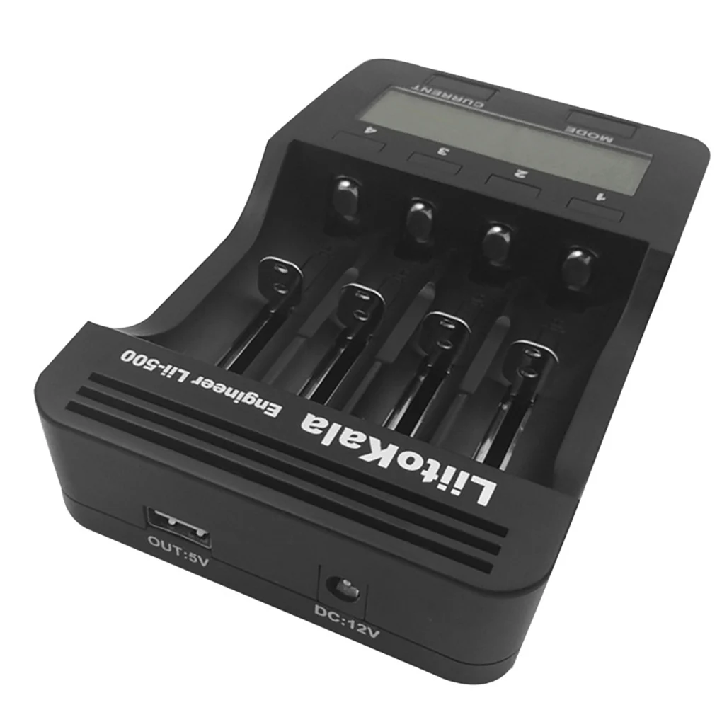 

Зарядное устройство для литиевых батарей AA AAA с ЖК-дисплеем