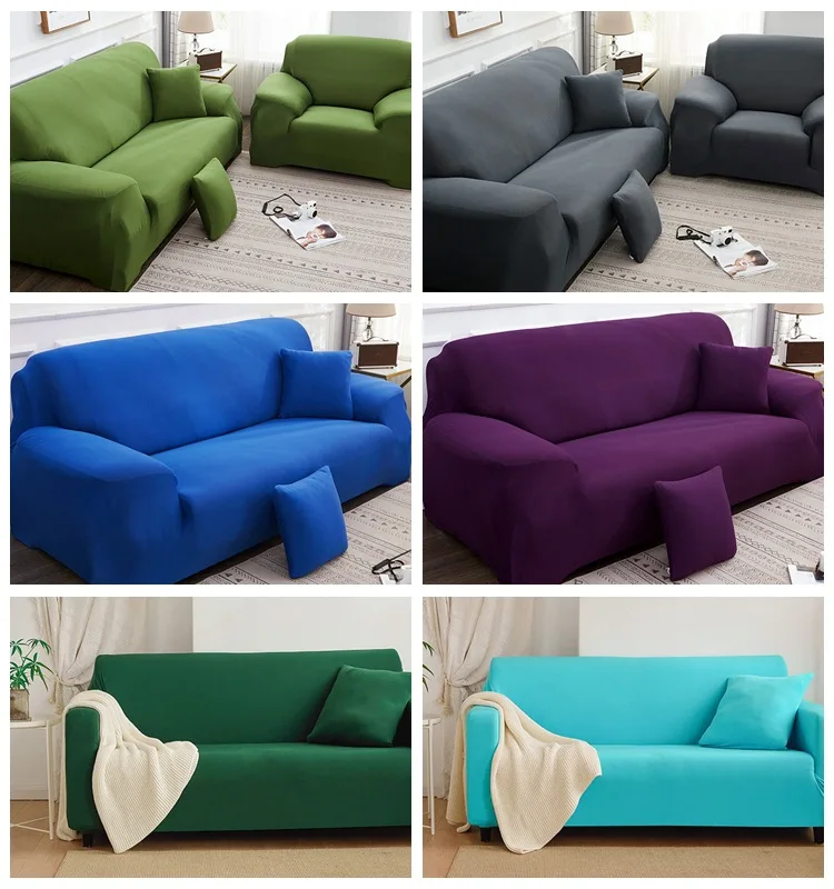 

20232023 winter new thickened solid color all-inclusive cover towel simple sofa cover