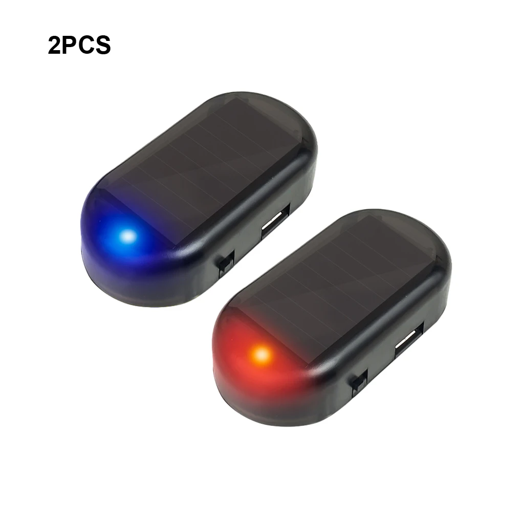 

2/2/2 2 шт., Автомобильная сигнализация на солнечной энергии