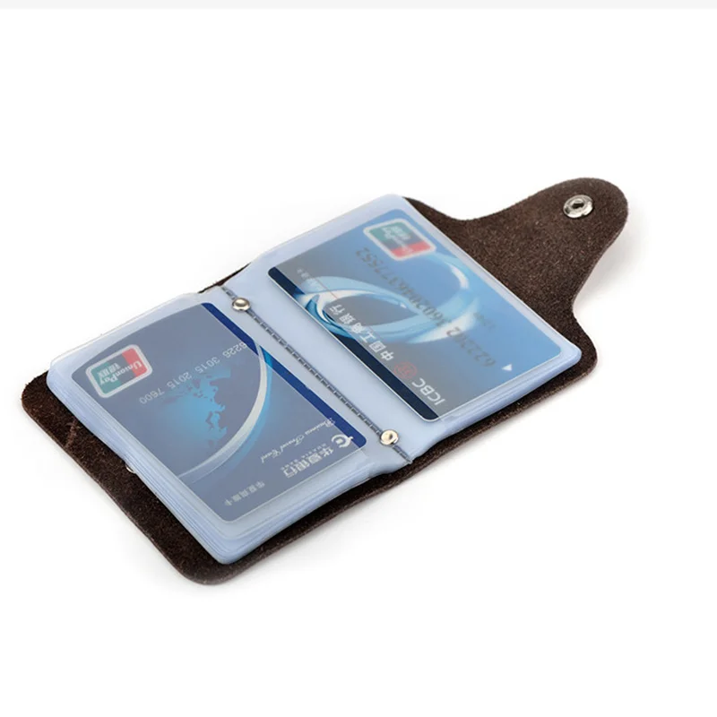 Кошелек Zovyvol из натуральной кожи для мужчин и женщин бумажник большой