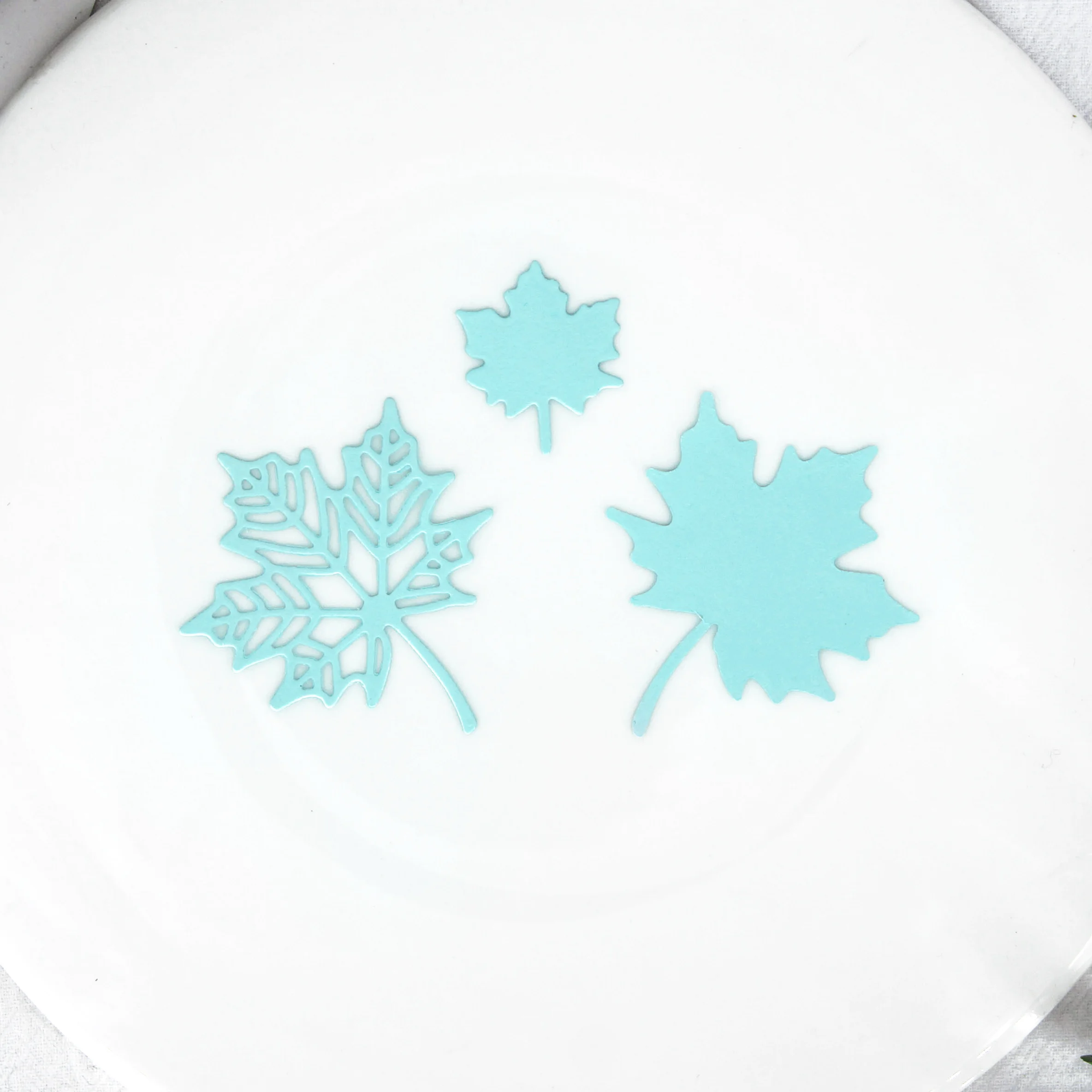 Трафареты для высечки растений и кленовых листьев трафареты скрапбукинга