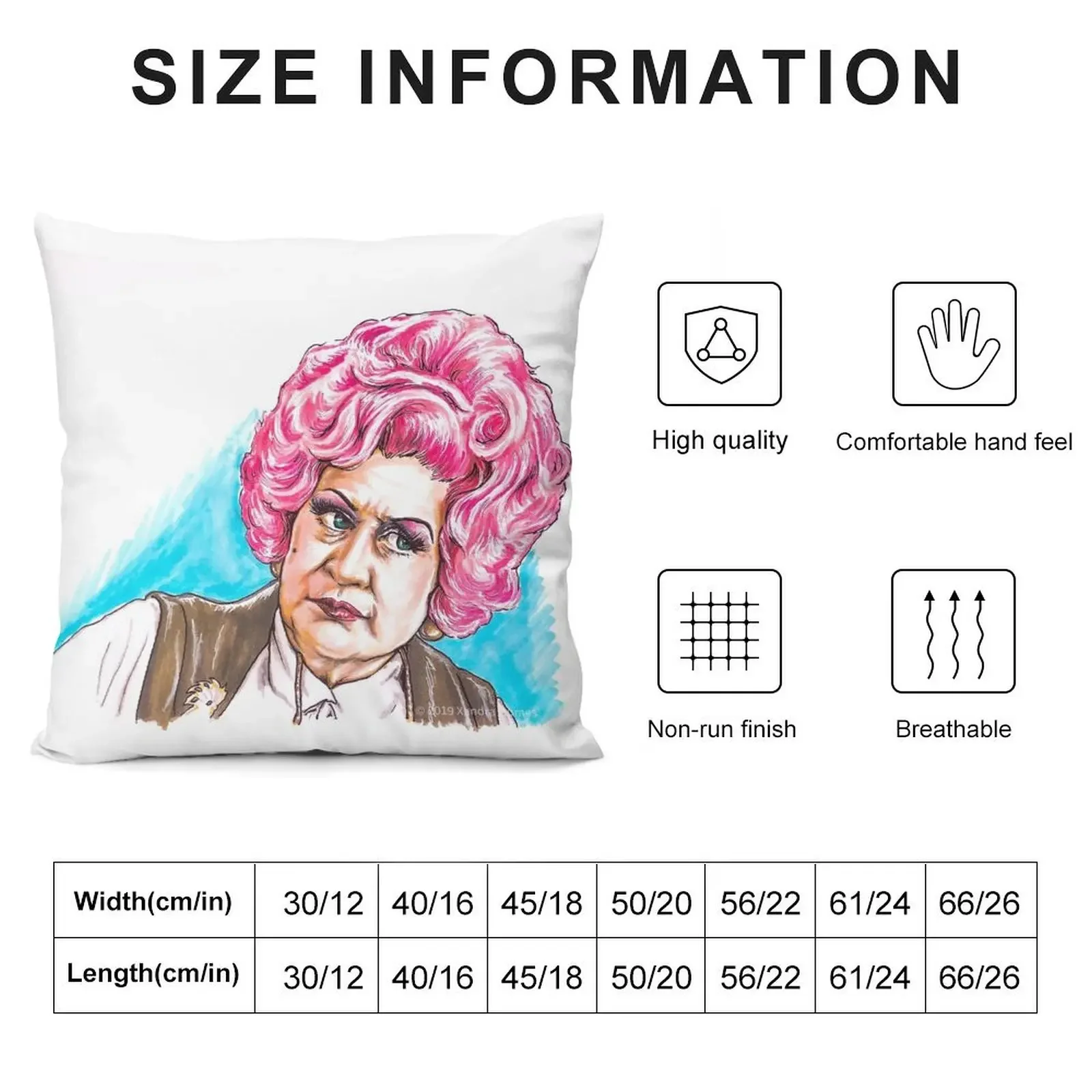 Миссис Слокаombe - АЙБС? Декоративная подушка в стиле аниме роскошная наволочка