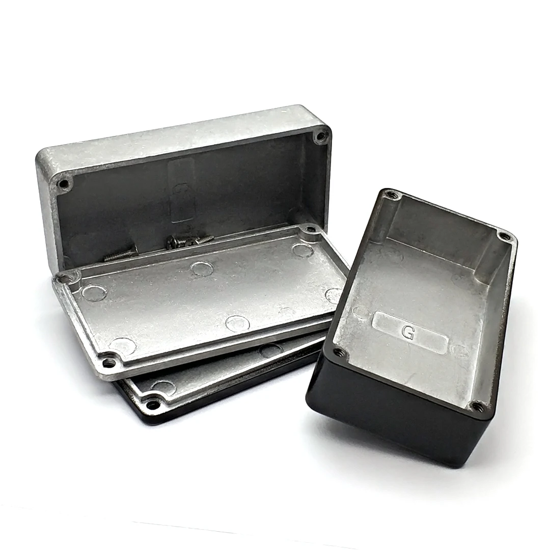 1590 г чехол с отлитым под давлением Stomp Box из алюминиевого сплава педалью для