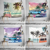 bus tapestry wall decor rug blanket tapestry wall hanging wall blanket tapestry wall hanging tapestries wall carpets room decor