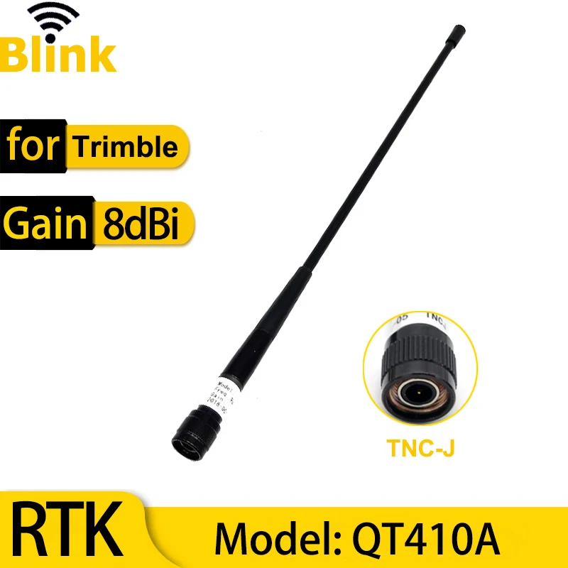 

Trimble GNSS Recevier Antenna QT410A 4dBi 410-430MHZ TNC-J UHF Radio Antenna for RTK GPS System Base Station Survey Instrument