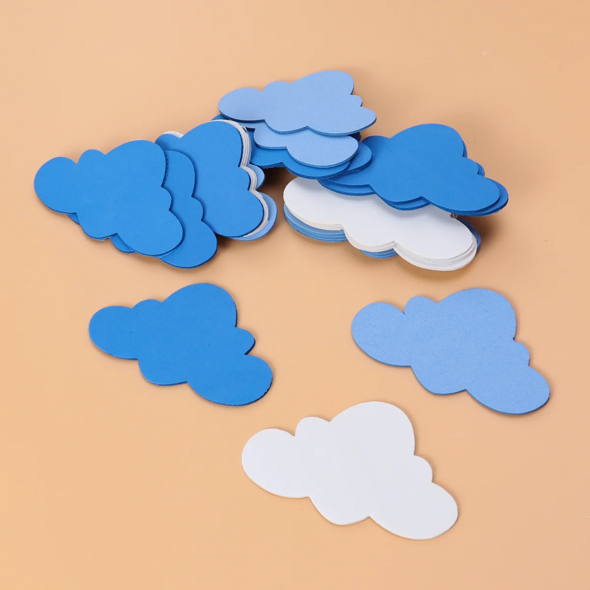 

24pcs EVA Clouds Wall Sticker Decoration for Kindergarten Classroom DIY Crafts