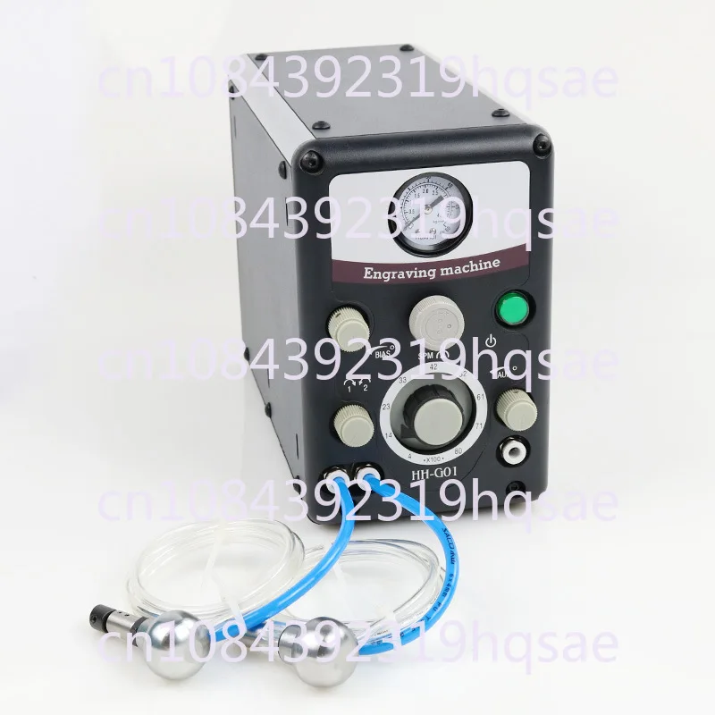 Двухсторонняя пневматическая гравировальная машина микро-инкрустированная для