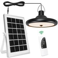 solar pendant light 56led motion sensor shed light 120w ip65 waterproof garden lighting with remote control outdoor wall lights