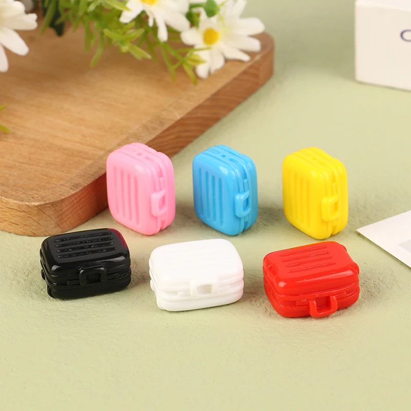 

1 шт., миниатюрный чемодан для кукольного домика, в масштабе 1:12