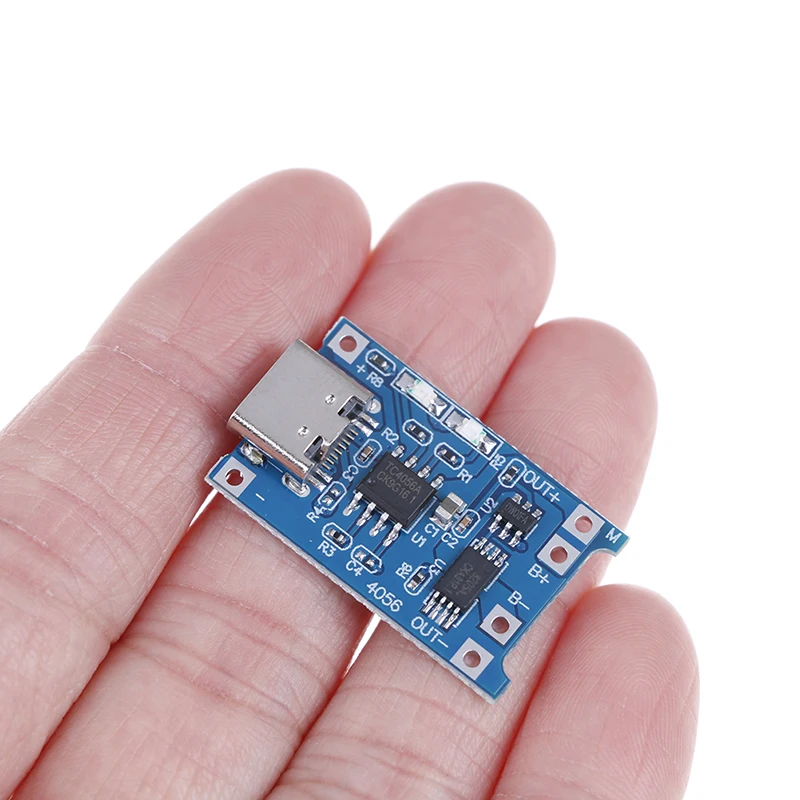Зарядная плата TP4056 18650 1 шт. 5 В А Micro USB type-c литиевая батарея модуль зарядного