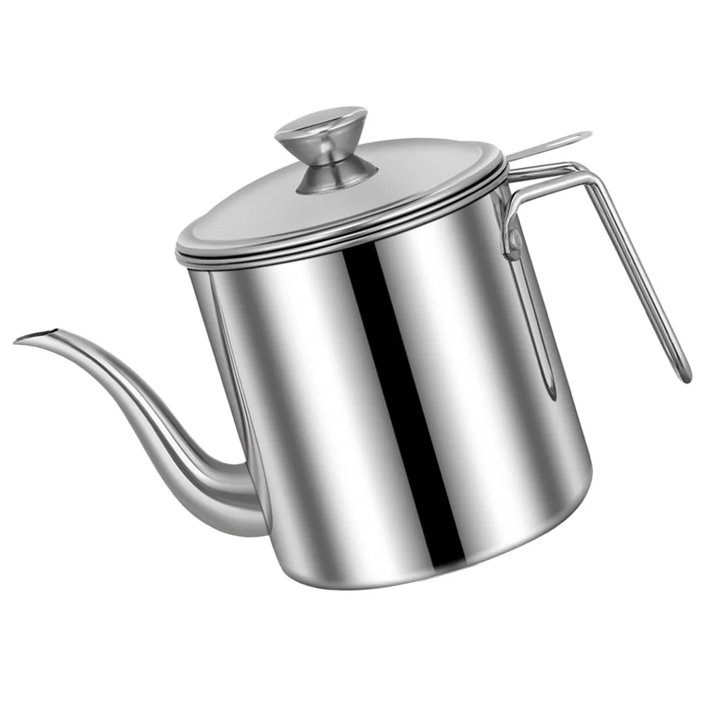 

Container Oil Grease Bacon Pot Kitchen Stainless Steel Filtering Strainer Dispenser