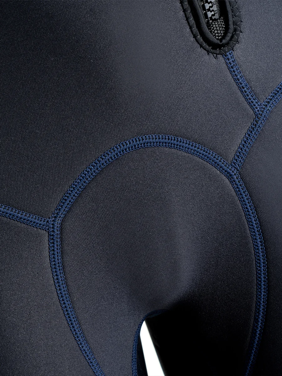 Мужской неопреновый гидрокостюм для всего тела 3 мм дайвинга в холодной воде с