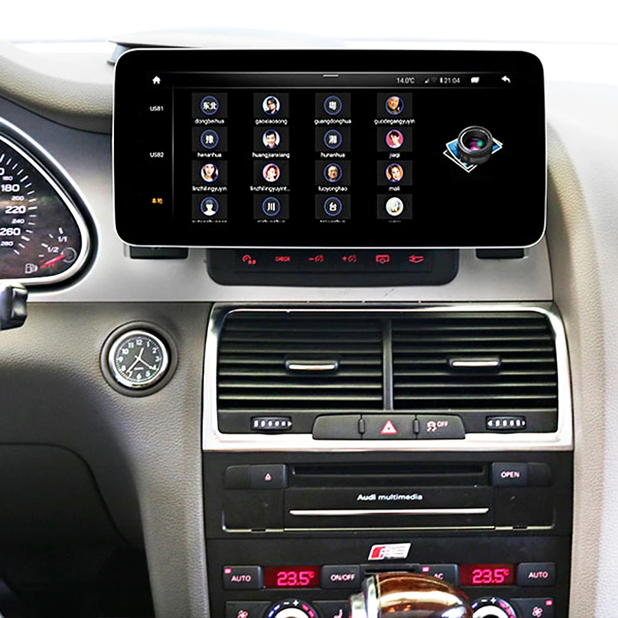 

Автомобильный мультимедийный плеер, сенсорный экран 10,25 дюйма, 1920x720,8 Core, android 11, GPS-навигация, 6 ГБ + 128 Гб, стерео, для Audi A6 A6L C6 Q7
