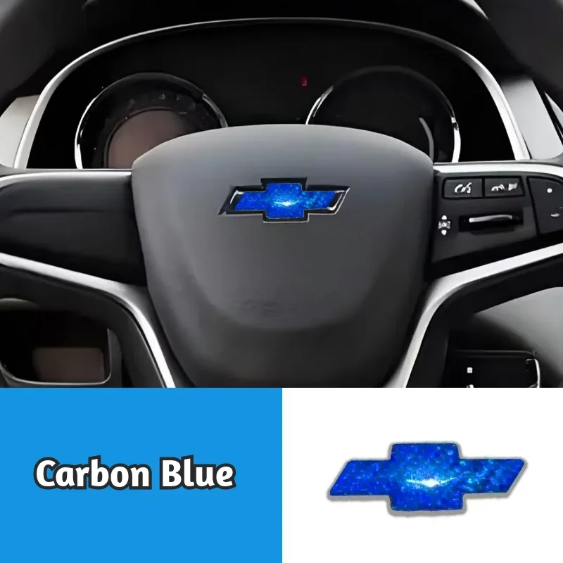 

4,6x1,6 см автомобильная наклейка на руль для Chevrolet Cruze Equinox Impala Sonic Malibu Tahoe Traverse Lacetti Captiva Sail
