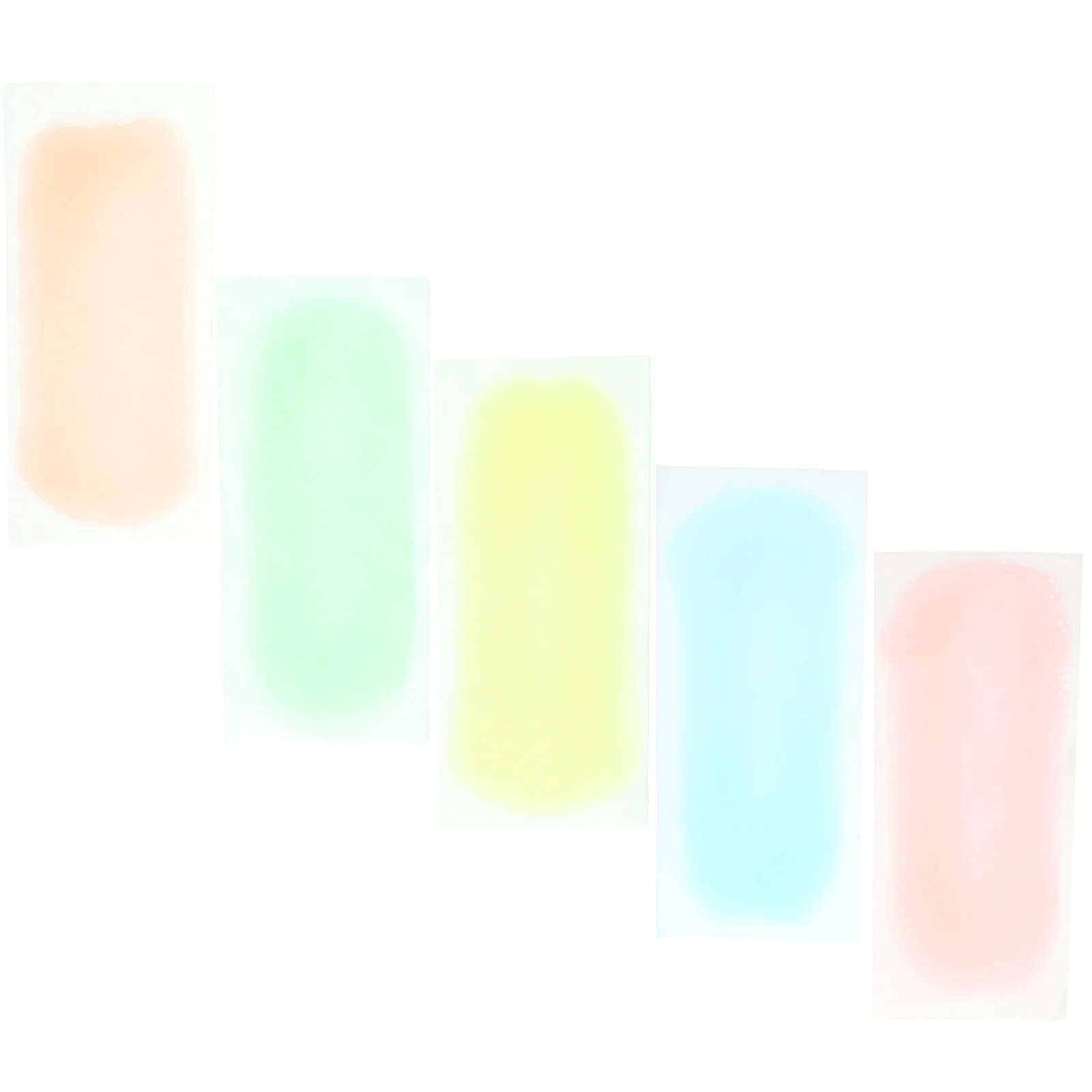 

50 шт. практичная креативная многофункциональная охлаждающая накладка с фруктовым принтом, портативная охлаждающая накладка, летняя охлажд...