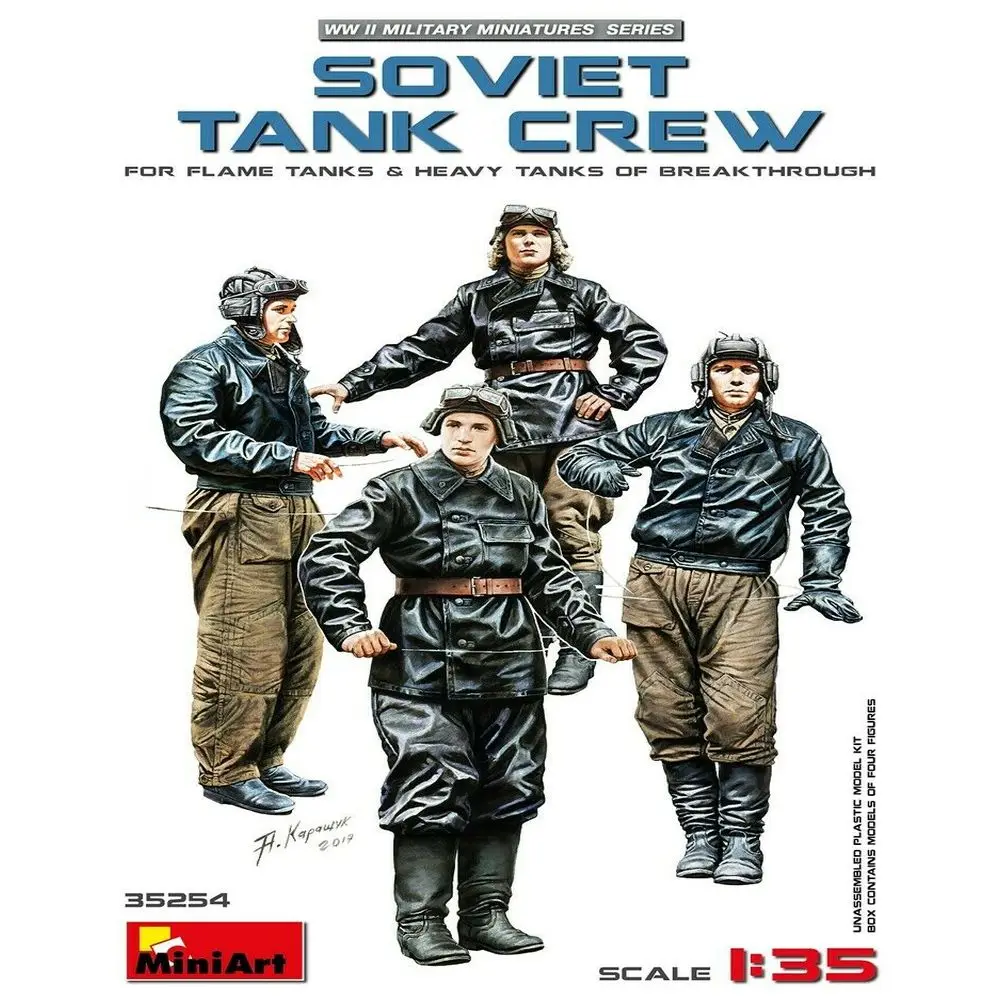 MiniArt 35254 1/35 Soviet Tank Crew (for Tanks of Breakthrou