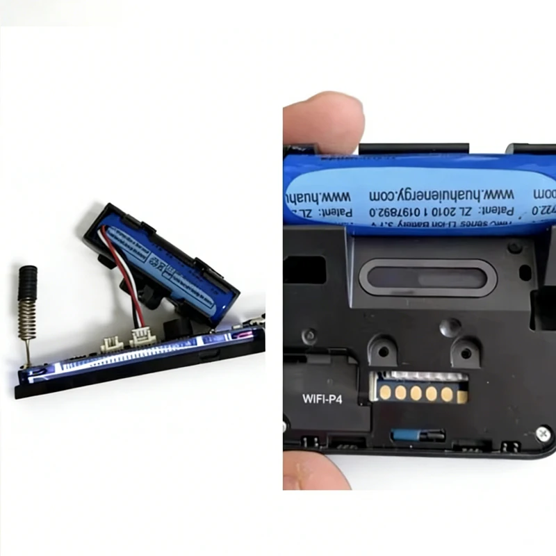 Фото Сменная батарея для 70mai Smart Dash Cam Pro - HMC1450 3.7V 500mAh Li-ion с 3-проводным разъемом 14*50мм (совместима с Midrive D02) №1