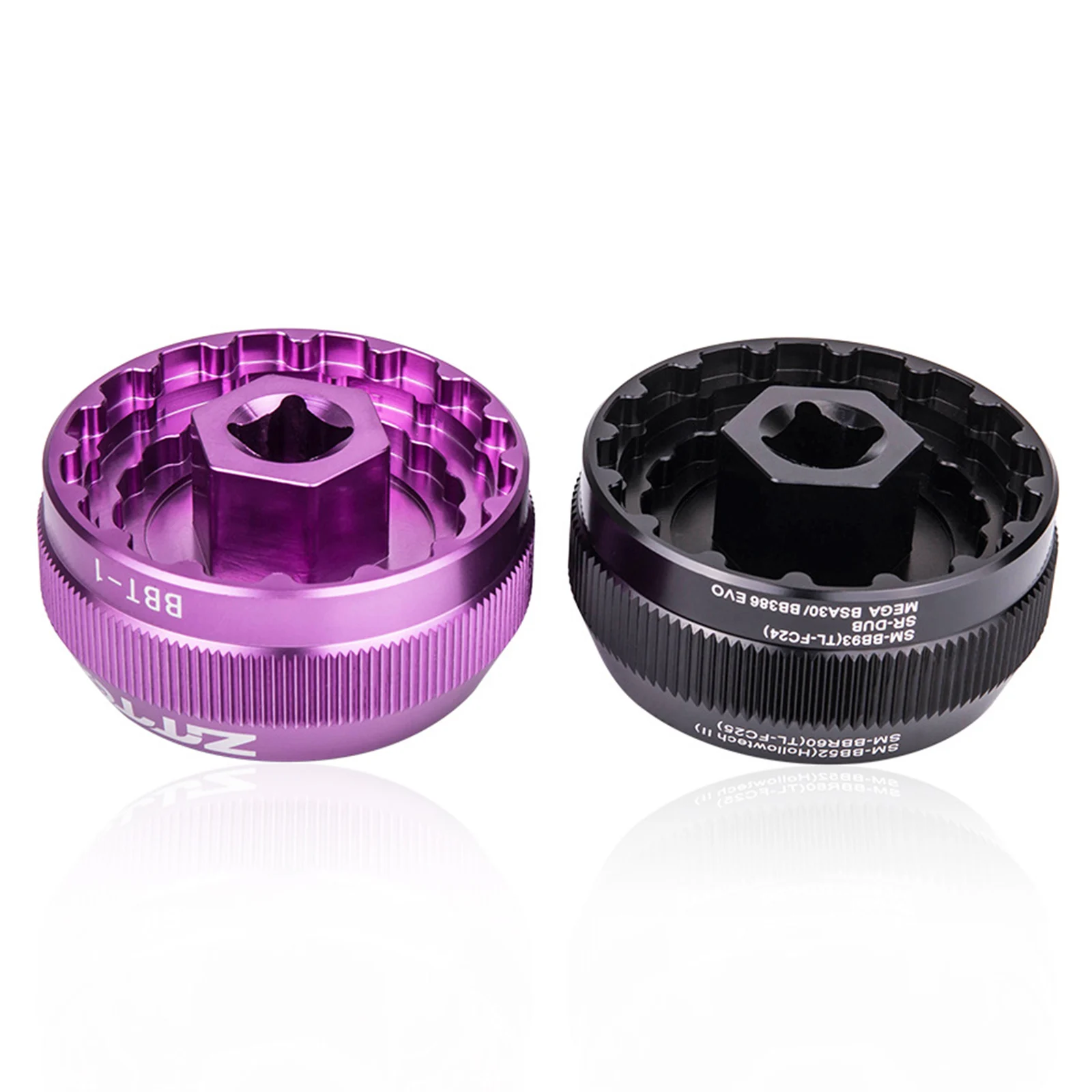 

Bicycle Bottom Bracket Tool Outdoor Accessories Aluminum Alloy CNC BT1/BT2 Black/purple 1 Pcs 2023 New Brand New