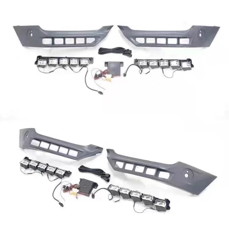 Угловая лампа для передних губ из углеродного волокна Mercedes Benz G Class W463 G500 G55 G63