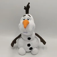 35cm cute disney snowman olaf plush toys stuffed plushie doll animals olaf cushion for kids christmas gifts