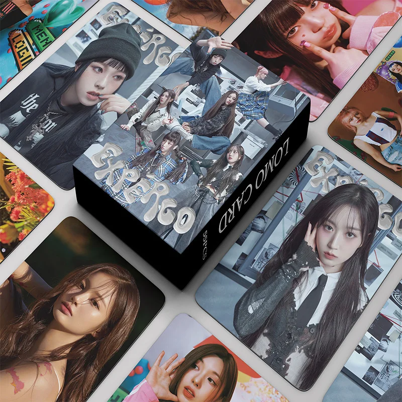 

55pcs/set Kpop New Album NMIXX ENTWURF AD MARE Photocards Album Lomo Cards NMIXX Photo Cards LILY HAEWON Kpop Girls Fans Gift