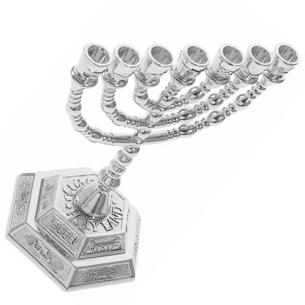 

Gift Holder Ornament Bedroom Candlestick Metal Stand Tabletop Modern Creative Taper Dining Decor