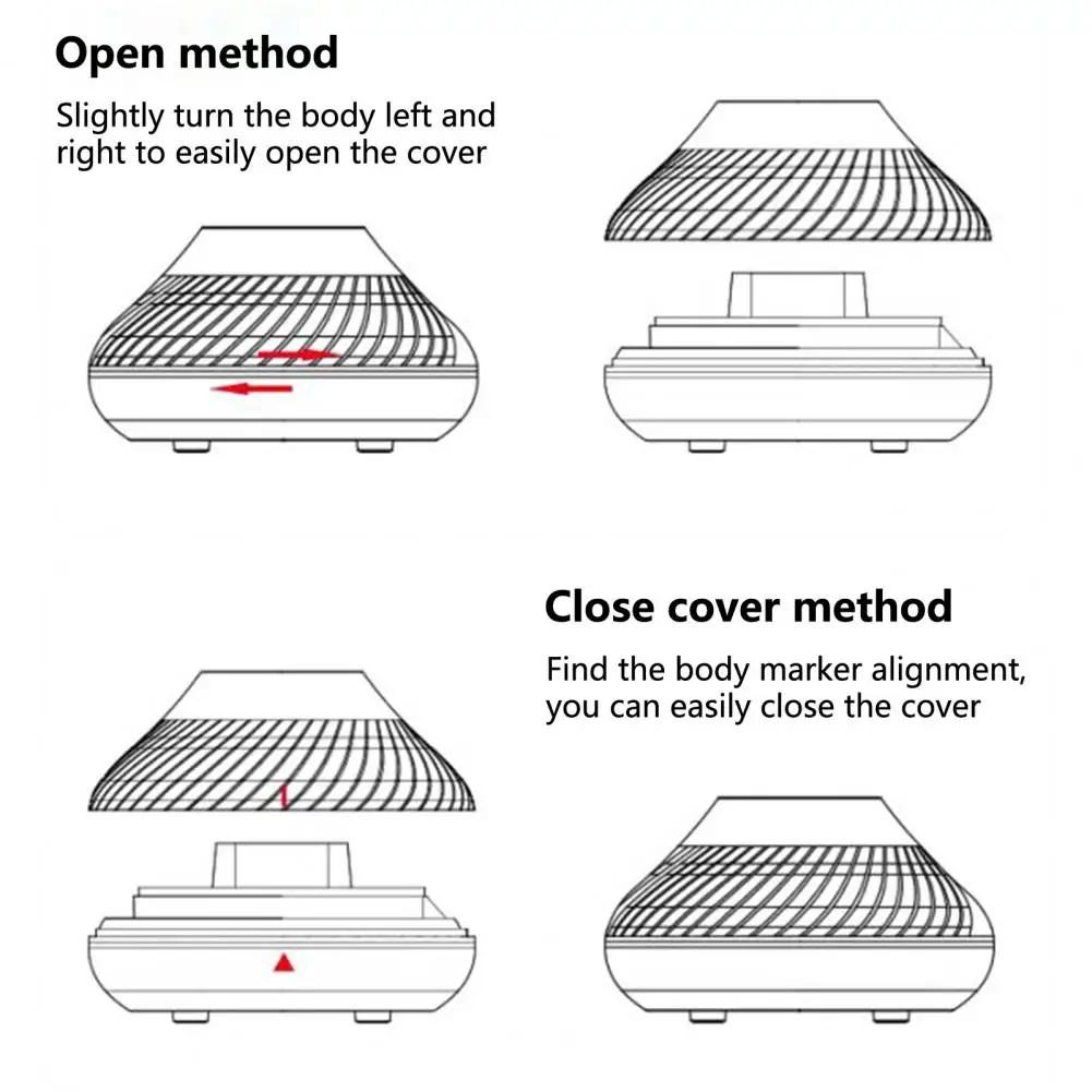 

Очищающий воздух, удобный ультразвуковой мини-распылитель для ароматерапии для дома