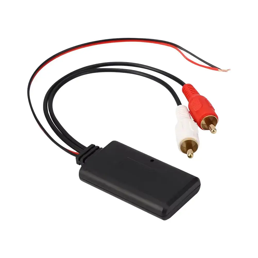 Автомобильный беспроводной модуль приемника Bluetooth для интерфейса 2RCA кабель AUX