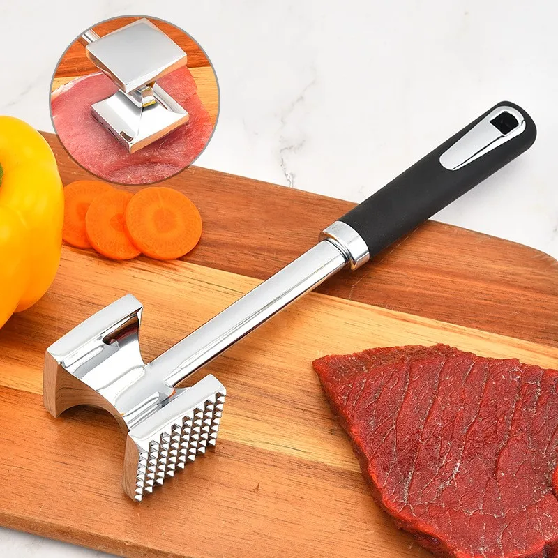 

New Kitchen Tender Loose Meat Stainless Steel hammer Steak Professional Meat Hammer Tenderizer Cooking Tools Kitchenware