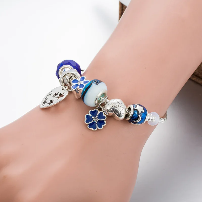 JanYee 2022 Новинка, бесплатная доставка, браслет Pulcera со звездой, сердцем и цветком для женщин, DIY бусины, подходят для японских браслетов, ювелирные изделия B22076 JanYee 2022 Новинка, бесплатная доставка, браслет Pulcera со звездой, сердцем и цветком для женщин, DIY бусины, подходят для японских браслетов, ювелирные изделия B22076