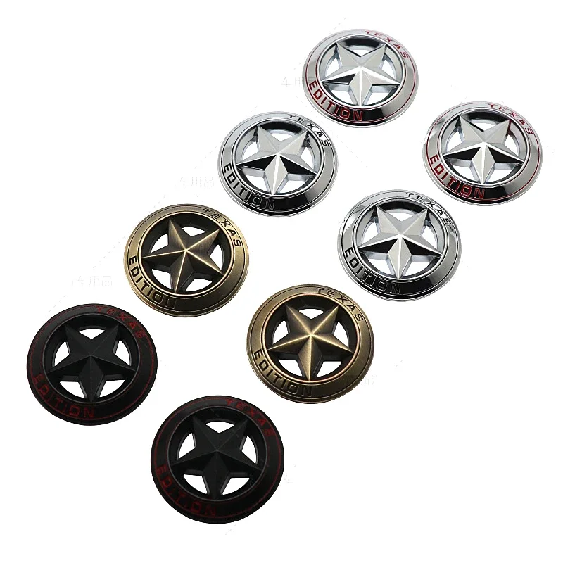 2 шт. Автомобильная наклейка значок для заднего багажника Металлическая Эмблема