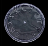 roman digital clock mold crystal epoxy cement silicone clock mold making plaster mold manual diy crafts