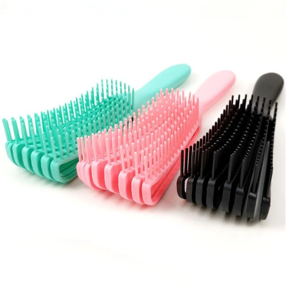 

Detangler Hair Brush Combs for Curly Hairdressing Products Barber Comb Professiona for Hair Care Styling Salon Accessories Tools