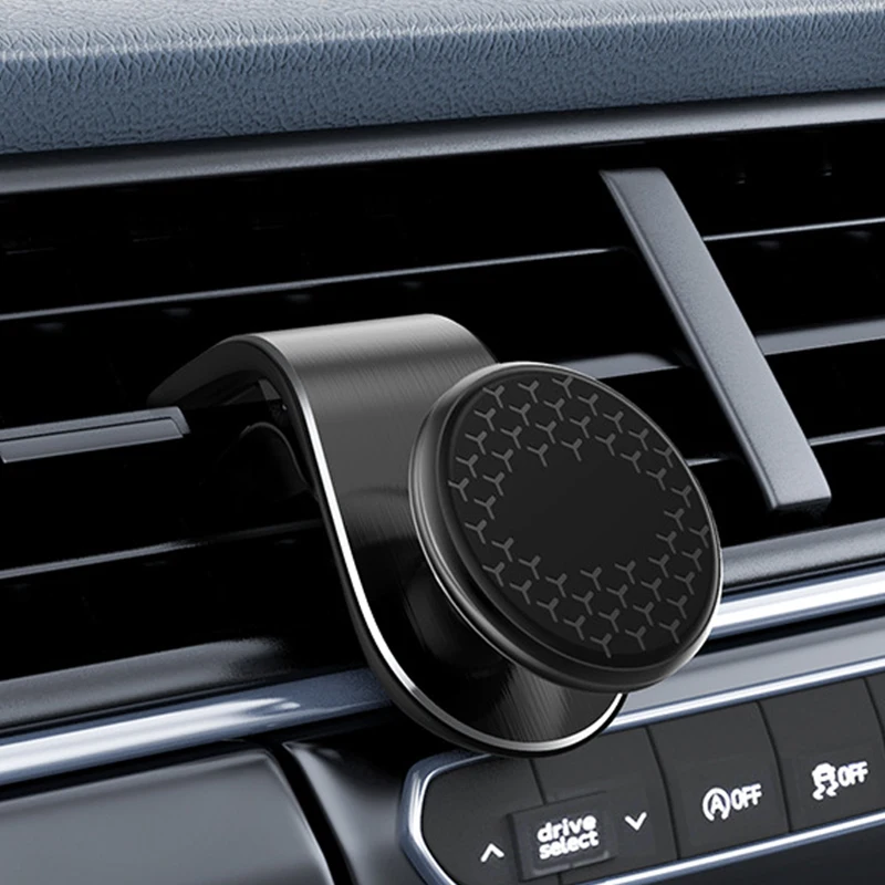 

Автомобильный магнитный держатель для телефона с креплением на вентиляционное отверстие L-образный Стандартный кронштейн для GPS-навигатор...