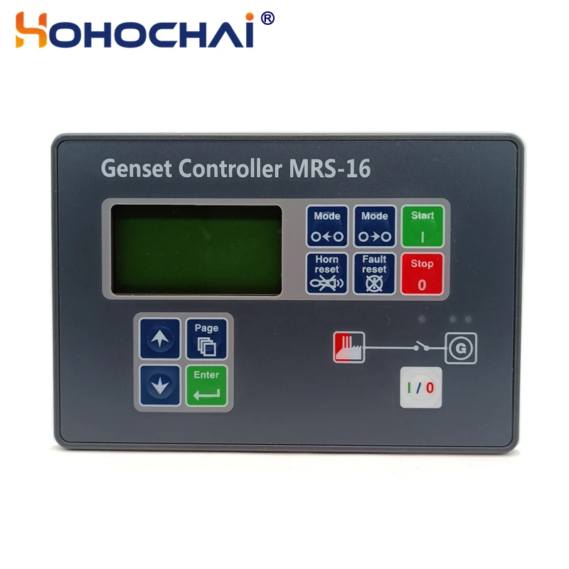 

MRS16 MRS10 Generator Controller Genset Auto Start Control Module Compatible With Original