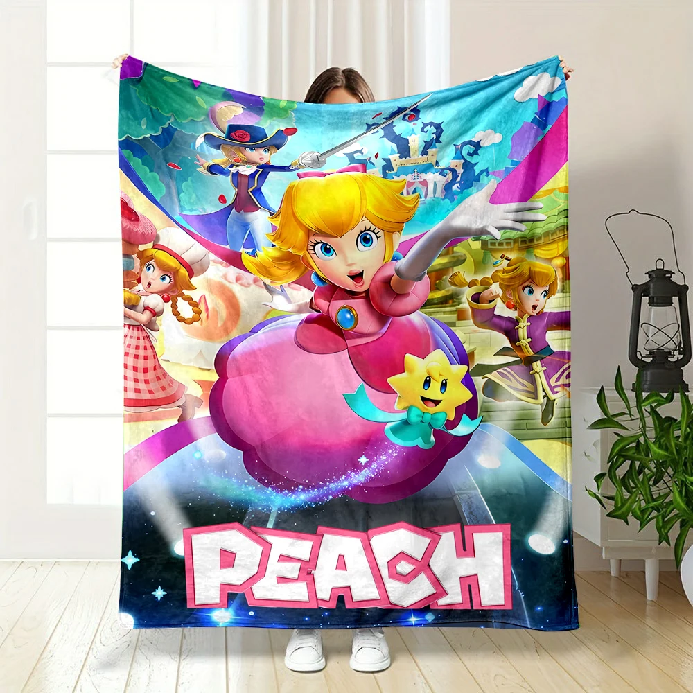 

Микрофибра одеяло Super Mario Princess MINISO