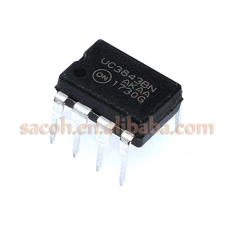 

10PCS/lot New OriginaI UC3843BNG UC3843BN UC3843 or TL3843P or UC3842BNG UC3842BN DIP-8 CURRENT MODE CONTROLLERS