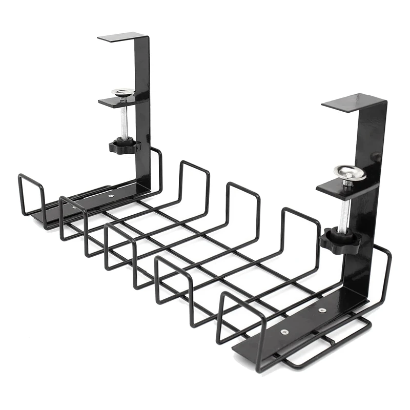 

Under Desk Cable Management Tray,Desk Wire Management Organizer For Wire Management Tray, Cord Management Rack