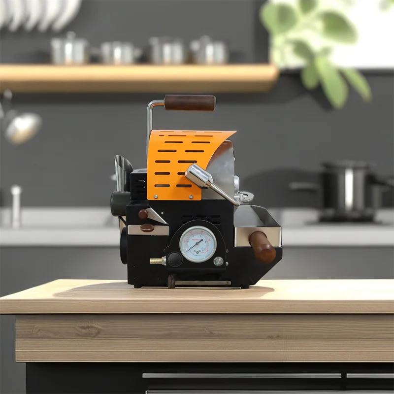 Современная жаровня. Машина 100 кг 600 г Далянь 1 настольные зерна Север обжарка кофе