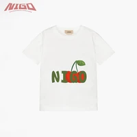 nigo children letter print cotton t shirt nigo37726