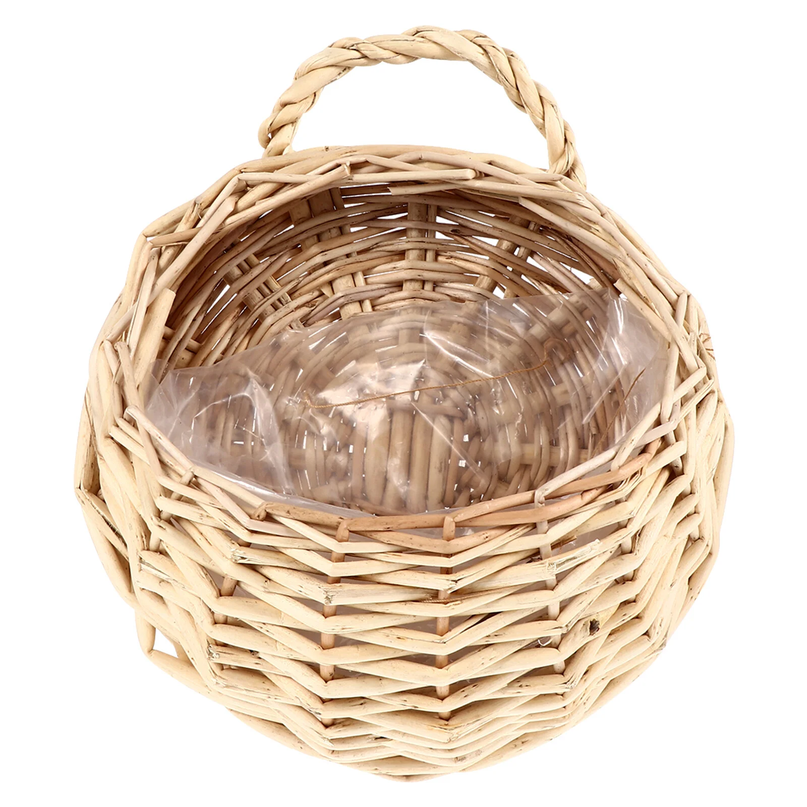 

Para Mujer Interior Flower Stand Container Handmade Basket Pot Willow