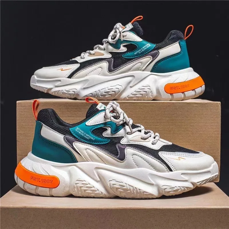 

Новая Универсальная модная дышащая повседневная мужская обувь на мягкой подошве для весны и осени