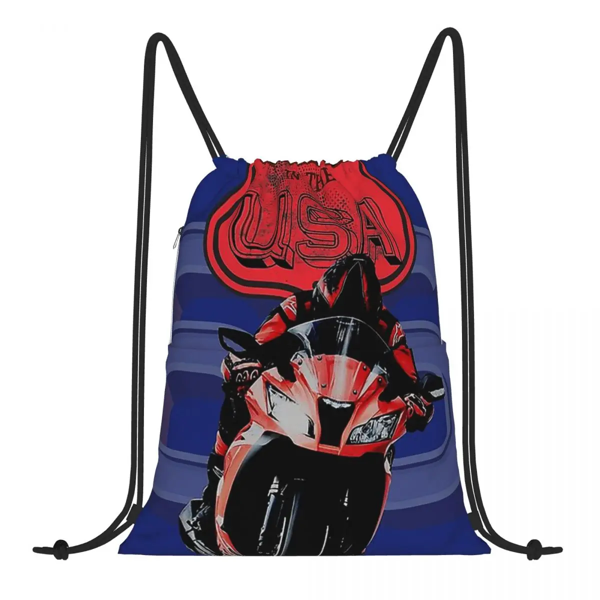 

Route 66 Mother Road Cosplay Backpack Boys Beach Swimming Rucksack Sholder Bundle Shopping Bags