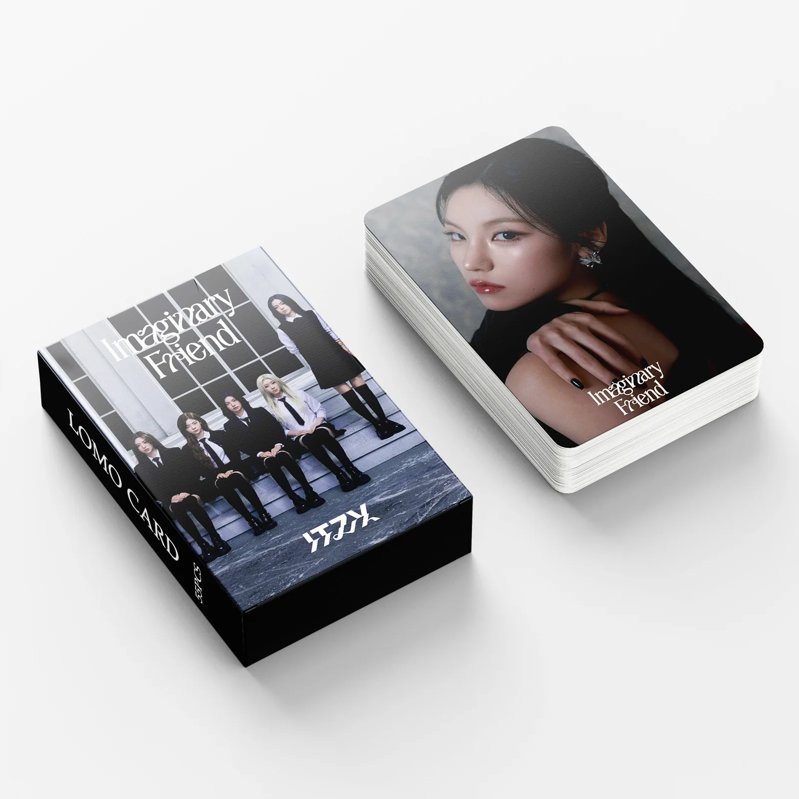55 шт. Kpop ITZY Imaginary Friend Album специальная карта ЛОМО LIA YUNA YEJI CHAERYEONG RYUJIN периферийные