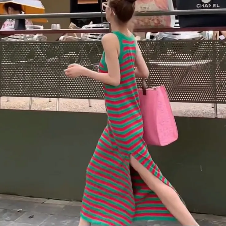 

니트 나시롱원피스