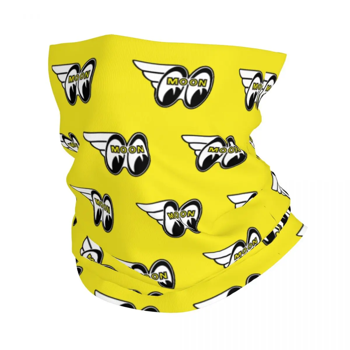 

Fly To The Moon Bandana Neck Gaiter Moon Eyes Motorcycle Racing Wrap Scarf Multifunctional Headband Fishing for Men Adult Winter