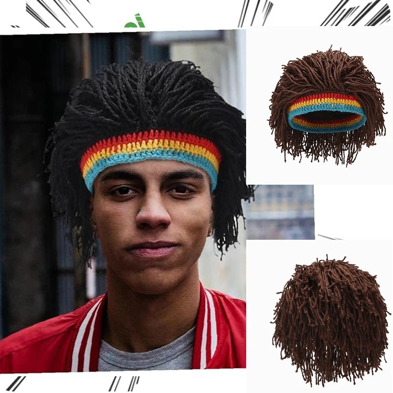 Вязаный головной убор ручной работы