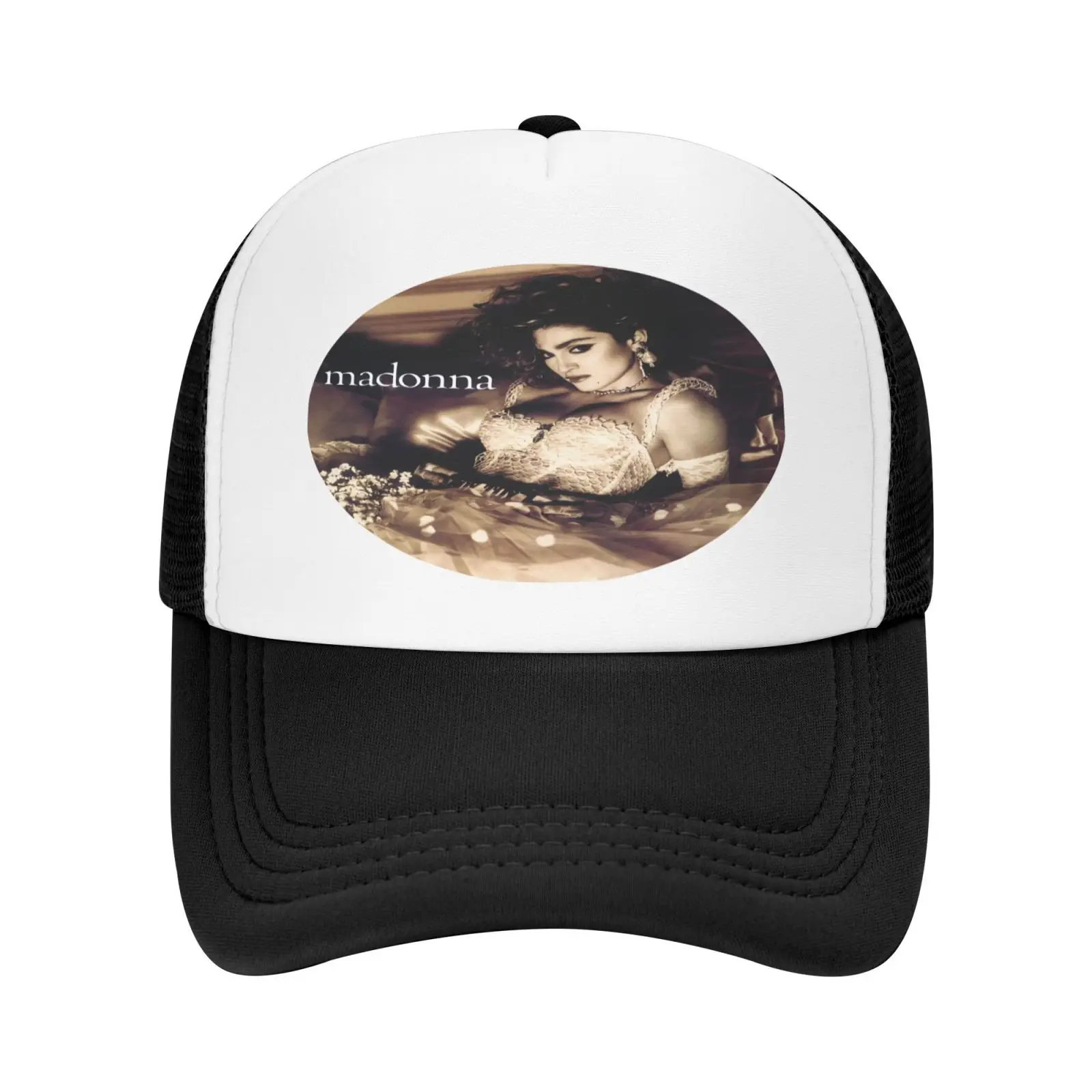 

Vtg Rare Madonna Virgin Tour 1985 Cap Streetwear Women's Hat Mens Cap Cowboy Hip Hop Caps For Men Beanies For Women Winter Hat