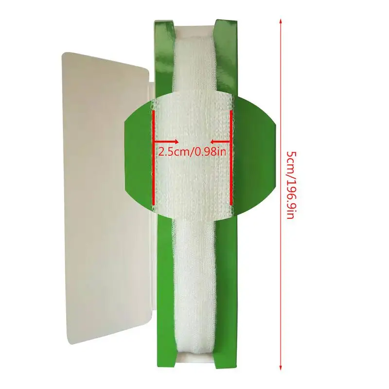 5 м ПВА рыболовная сеть растворимая узкая Водорастворимая сетка для заправки