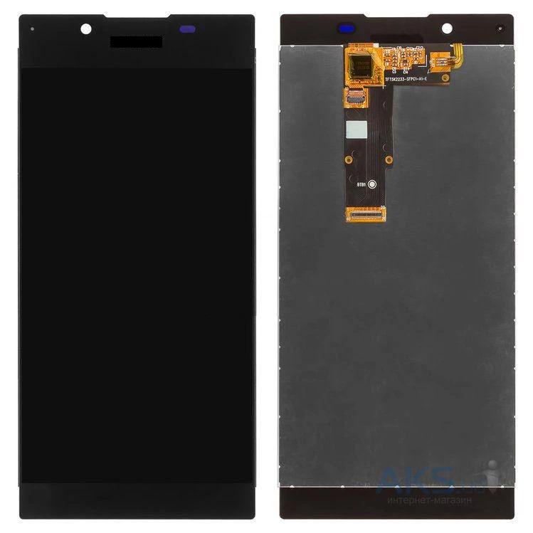 Дисплей (матрица + тачскрин) для Sony Xperia L1 черный Диагональ 5.5 1280x720 (SD+) | Мобильные